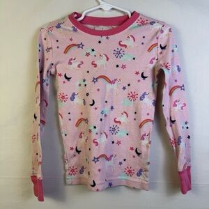 Rumi+Ryder Unicorn Rainbow Kids Shirt Pink Size 5